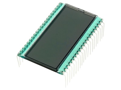 Rezistor afișaj LCD 7 segmente 3,5 digiți foto