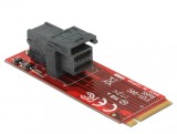 Adaptor M.2 Key M la SFF-8643 NVMe, Delock 62721