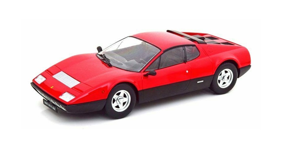 Ferrari 365 GT4 BB 1973 Rossa In Scala 1:18 - Modellino KK-Scale In Metallo, Edizione Limitata
