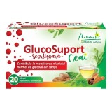 Cumpara ieftin GlucoSuport Ceai, 20 plicuri, Naturalis