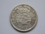 10 ESCUDOS 1955 ANGOLA-argint