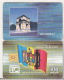 bnk card Cartela telefonica de colectie - Moldova Moldetelcom 100 imp 12/97