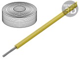 Cablu Siliconic Galben 1x4mm2 Litat Cu 300V 500V