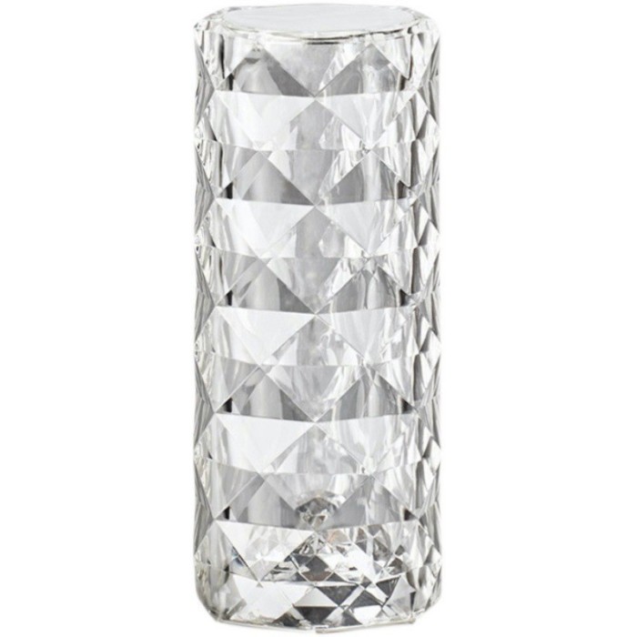 Lampa de birou pe led rgb, flippy, dimmer tactil, 3 nivele de intensitate, cristal acrilic, cu telecomanda