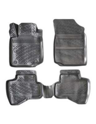 Set covorase auto din cauciuc tip tavita Peugeot 107 2005-2014 foto