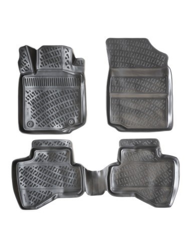 Set covorase auto din cauciuc tip tavita Peugeot 107 2005-2014
