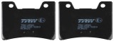 Set placute frana disc Yamaha Tdm, V-Max Motor TDM 850 (4TX), V-MAX (2EN), V-MAX (2LT), 54.1x74.9x9mm