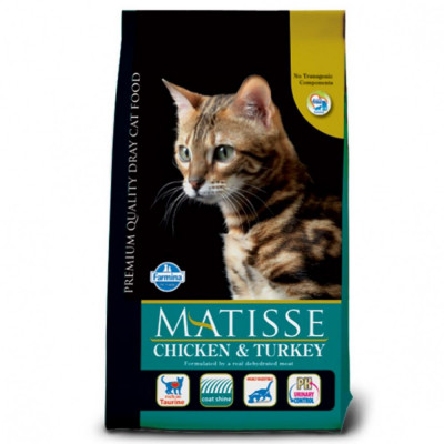 Farmina MATISSE hrană pentru pisici cu pui &amp;amp;amp; curcan 10 kg foto