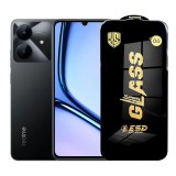 Folie de Protectie pentru Realme Note 60x, TEO, Sticla Securizata ESD, Margini Negre, Rezistenta la Zgirieturi, Antistatica, 0.35 mm, Transparenta