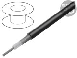 Cablu coaxial RG214 Cu PVC negru 10,8mm