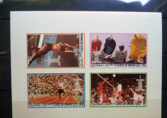 OMAN1980 - SPORT. J. O. DE VARA MOSCOVA, BLOC NDT MNH, R20 foto