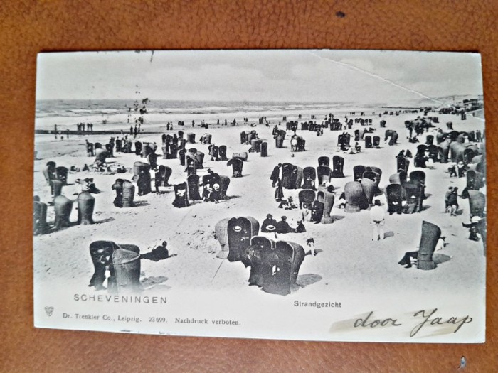 Carte postala, Scheveningen, inceput de secol XX
