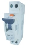 Intrerupator RCBO 6A curba B 30mA tip A automat cu protectie diferentiala 1 modul 1P+N 6kA IP20, Omu System