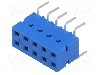 Conector cablu-placa, 10 pini, mama, AMPHENOL - 71991-805LF