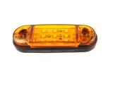 Indicator de lumina laterala camion Remorca 9 LED Gelben 12v
