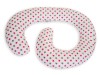 Perna multifunctionala pentru gravide si alaptare MyKids 180 cm White Grey-Pink