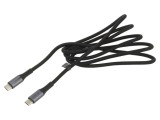 Cablu USB 3.2 Gen 2x2 LOGILINK CU0433 USB-C 1,5m Negru, Mufă pe Ambele Părți