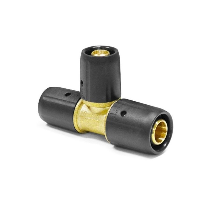 Fiting cu &icirc;mbinare rapidă T redus 20 x 2 - 16 x 2 - 20 x 2