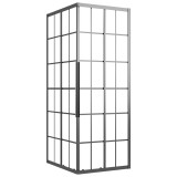 Cumpara ieftin Cabina de dus, negru, 80x70x180 cm, ESG mat