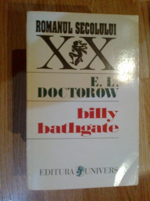 g1 BILLY BATHGATE - E.L. DOCTOROW foto