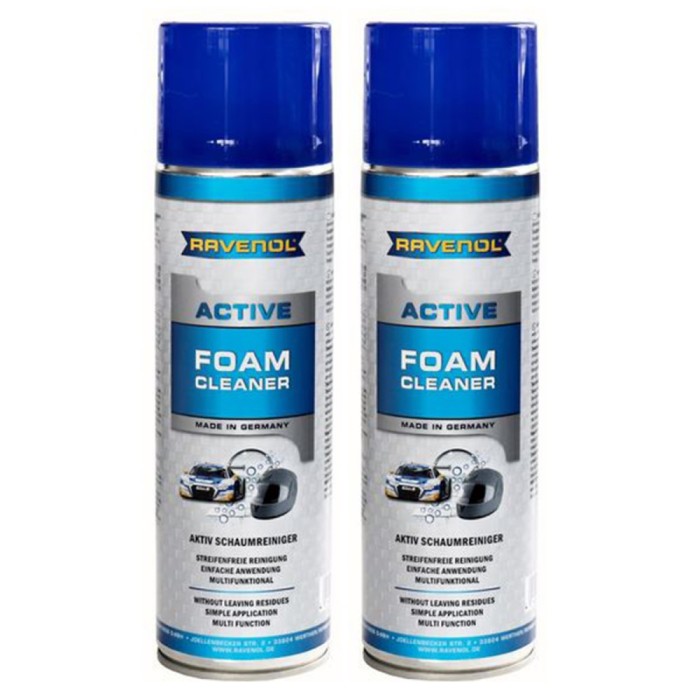 Pachet 2 x Spray spuma Ravenol active foam cleaner 500 ml