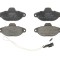 Set placute frana,frana disc FIAT PUNTO Cabriolet (176C) (1994 - 2000) ABE C1F027ABE