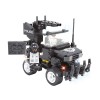 Set Vehicul de Jucărie, Model Poliție, 229 Piese, Multicolor, 2 Figurine, Plastic, Oem