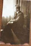 CPISTR8 Foto Veche Ioan Serghie Ilisesti Bucovina Dedicatie Prietenie 1914 / Vintage Bukowina Photo Ioan Serghie Ilisesti Friend Note 1914