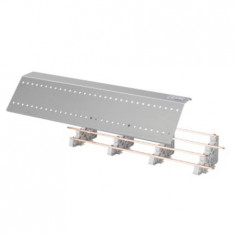 HORIZONTAL FOUR POLE DIVIDER - 400A - 850x150x70MM - 35 module - ON FUNCTIONAL PROFILE - FOR QDX 630L/H-1600H