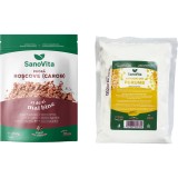 Pachet Pudra de Roscove (Karob) 250g + Amidon din Porumb 250g