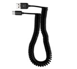 Cumpara ieftin Cablu de date JSER USB-C USB 3.1 tip C la USB, spiralat cu arc de 3m - RESIGILAT