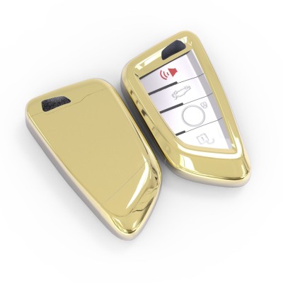 Husa Cheie Smartkey BMW 3/4 Butoane Seria G AURIU TPU+PC foto