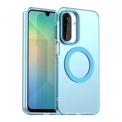 Husa MagSafe pentru Samsung Galaxy A26 A266, Techsuit, CandyCase, Albastra foto