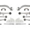 Kit brate suspensie / directie Audi A6 C5 (01.1997 - 08.2005) - 12 piese REINHOCH RH04-0054