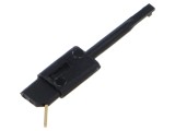 Clips de măsurare cu c&acirc;rlig Hirschmann T&amp;M KLEPS 064 PCH 35mm negru 30V AC 60V DC