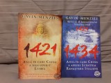 1421 ANUL IN CARE CHINA A DESCOPERIT LUMEA/1434 ANUL IN CARE CHINA A APRINS SCANTEIA RENASTERII ITALIENE-GAVIN MENZIES (2 VOL)