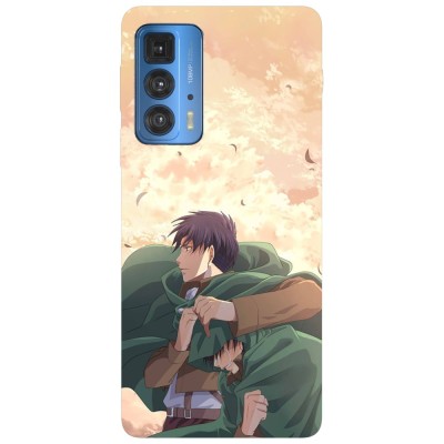 Husa compatibila cu Motorola G50 model Attack on Titan, Silicon, TPU, Viceversa foto