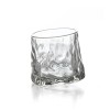 Pahar, Rotating Wavy, 160 ml, perfect pentru o portie rafinata de whiskey, transparent, 8 x 7.3 x 7.8 cm, compact si usor de manevrat, Oem