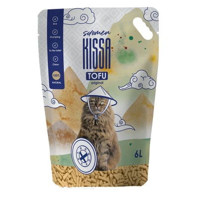 Kissa asternut pisici, Tofu - aloe vera, 6l, 2.5kg foto