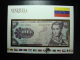 VENEZUELA 10 BOLIVARES 1981 UNC COMEMORATIVA NOTABRIEF