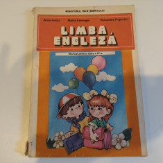 Limba engleză. Manual pentru clasa IV-a. Ionici, Kemnger, Popovici. 1993