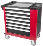 Carucior de atelier cu scule Strend Pro B239, 399 piese, 7 sertare, Hobby