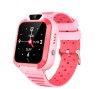 Ceas smartwatch copii, Valdus W11, 4G, functie telefon, pozitionare WiFi+LBS, buton SOS, camera frontala HD, roz