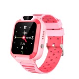 Ceas smartwatch copii, Valdus W11, 4G, functie telefon, pozitionare WiFi+LBS, buton SOS, camera frontala HD, roz