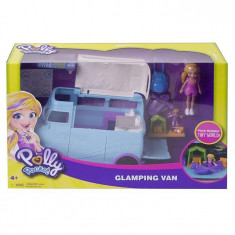 Set Jucarie Polly Pocket Glamping Van foto