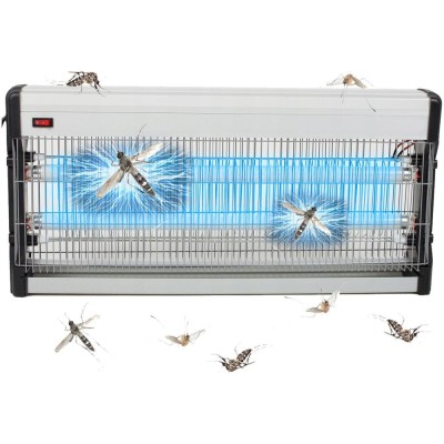 Aparat Insectocutor cu Lampa UV Anti-Insecte, Muste si Tantari, Putere 30W, Acoperire 300mp foto