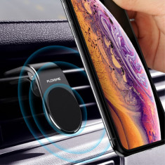 Suport Telefon Auto Samsung Huawei iPhone Universal Magnetic Negru foto