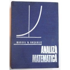 ANALIZA MATEMATICA de MARCEL ROSCULET , 1973