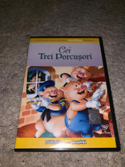 DVD Desene animate - Cei trei porcusori foto