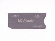 Adaptor card memorie SONY M2 La Memory Stick MSAC-MMS foto